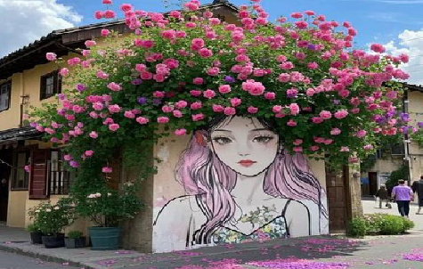 自贡怎么设计网红打卡墙绘