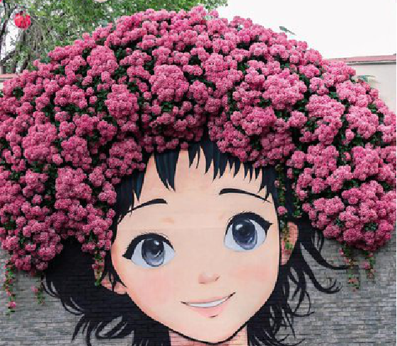 自贡墙体彩绘-网红墙打卡