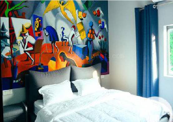 自贡对于酒店的墙体彩绘而言更注重哪些方面？