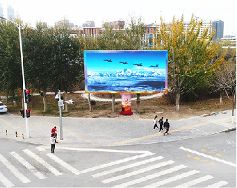 自贡户外大屏广告投放要点。